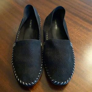 Adam Tucker Lotus Nubuck black leather 7 1/2